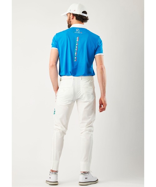 uvカット ポロシャツ ADP SIMPLE POLO WHT LINE メンズ レディース_6