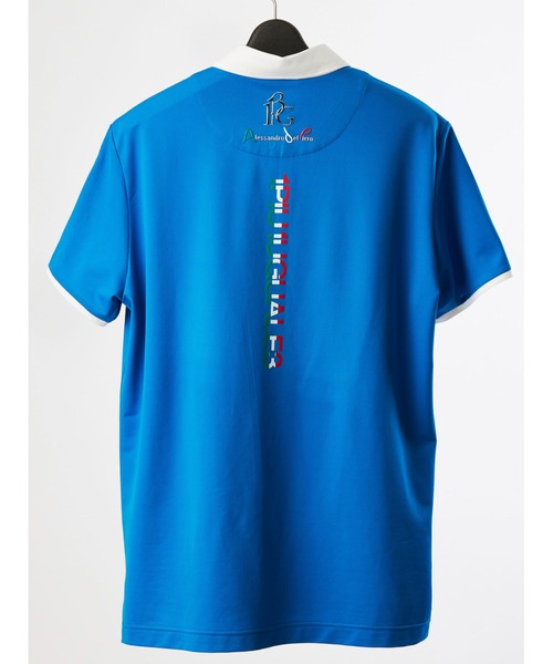 uvカット ポロシャツ ADP SIMPLE POLO WHT LINE メンズ レディース_12
