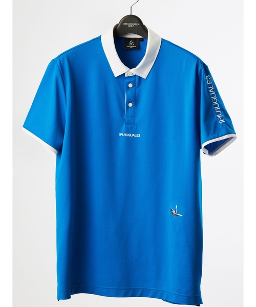 uvカット ポロシャツ ADP SIMPLE POLO WHT LINE メンズ レディース_13