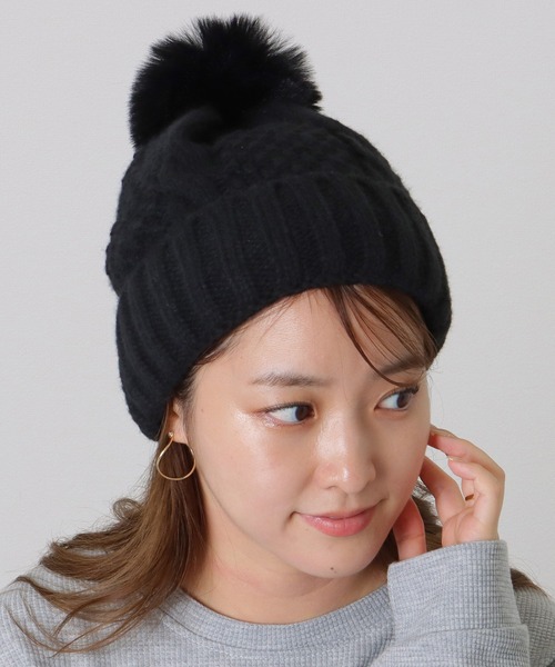 Lace Ladies（レースレディース） ニット帽 ニットキャップ ビッグ