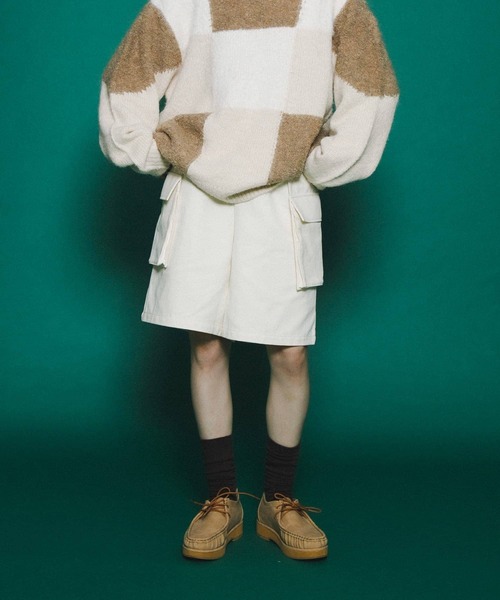 【boohoo】リネンディープポケットシャツ＆ショートパンツセット ap retro パンツ 「セットアップ対応」リネンタッチセンター