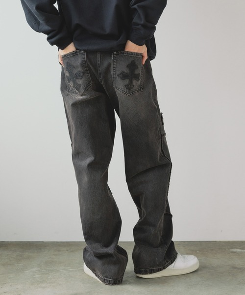 ジーンズ SUPPLIER/サプライヤー Fleur Cutting Double Knee Denim 