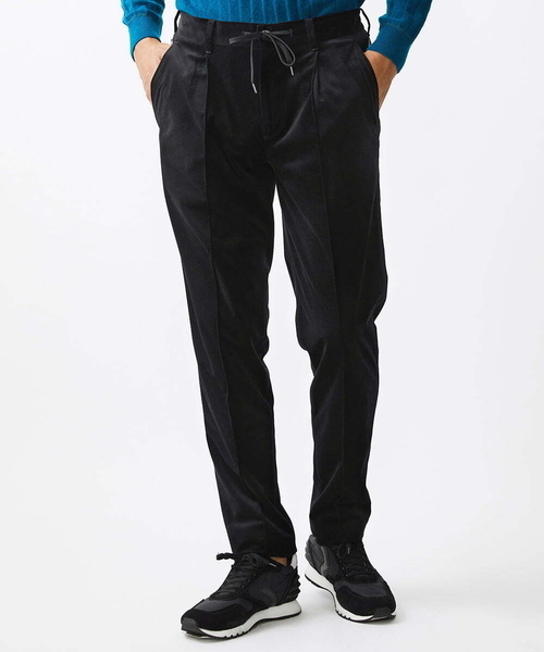 【NEW】ミッシェルクランオム（MICHEL  HOMME）/トリコットベロアイージースラックスパンツ MICHEL KLEIN HOMME（ミッシェルクラン オム） スラックス トリコット