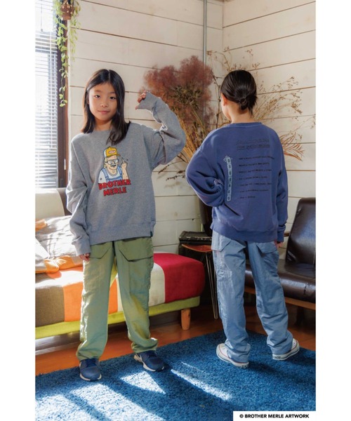 BROTHER MERLE（ブラザー マール） トレーナー RIVER SIDE CULTURE