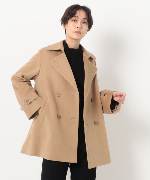 K.T KIYOKO TAKASE ピーコート pコート アンゴラウール
