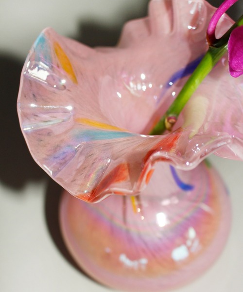 花瓶 Casselini HOME(キャセリーニ ホーム)ガラスフラワーベースMの画像
