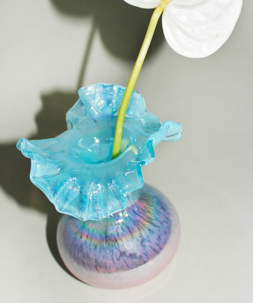 花瓶 Casselini HOME(キャセリーニ ホーム)ガラスフラワーベースMの画像