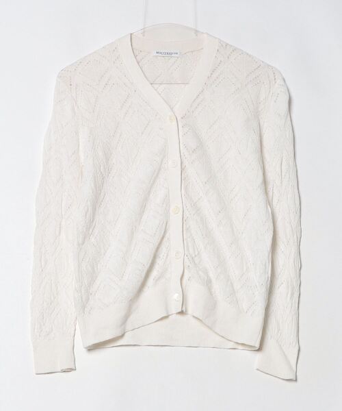 「BEAUTY&YOUTH UNITED ARROWS」 ニットカーディガン FREE ホワイト レディース BEAUTY＆YOUTH UNITED ARROWS 「BEAUTY&YOUTH ARROWS」 ニット
