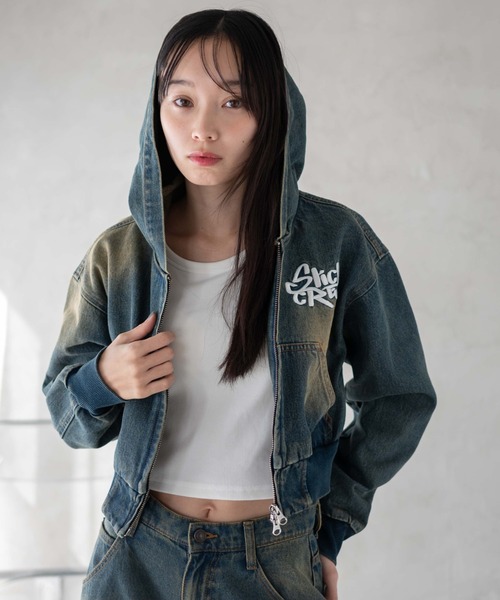 WEGO（ウィゴー） デニムジャケット gジャン WEGO/ヴィンテージ 