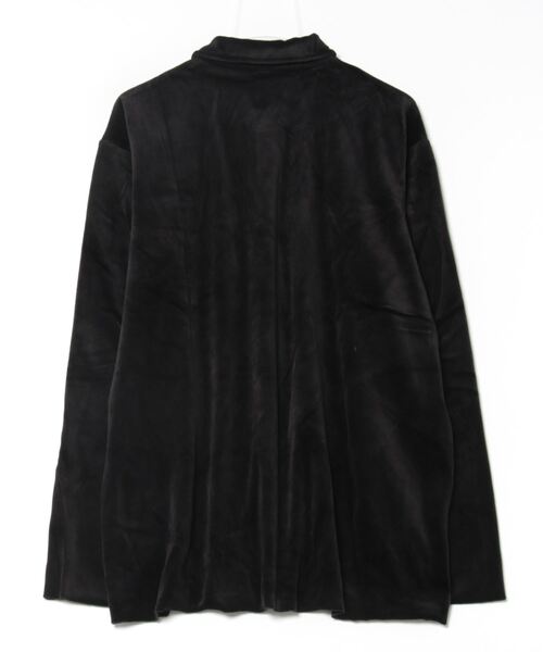 ブラウス シャツ /FLAN(FLANLABS)/Velour Shirt レディース メンズ NO WAY ブラウス シャツ /FLAN(FLANLABS)/Velour Shirt
