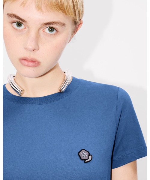 tシャツ KENZO Pop' エンブロイダリー コットン Tシャツ レディース KENZO tシャツ 'KENZO Pop' エンブロイダリー コットン Tシャツ