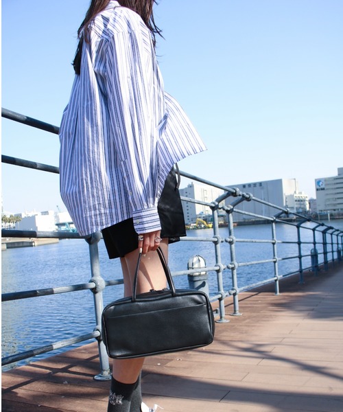 ブラウス シャツ 「NOTHING WRITTEN」SUNNE STRIPE SHIRT レディース Scrap Book ブラウス シャツ 「NOTHING WRITTEN」SUNNE STRIPE