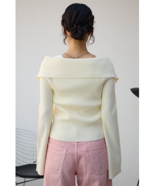 AZUL BY MOUSSY（アズールバイマウジー） ニット セーター ジップ