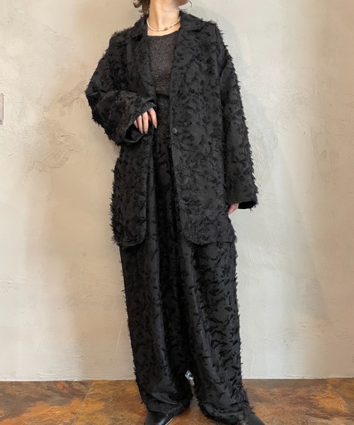 terrace ジャケット テーラードジャケット フリンジJQテーラー