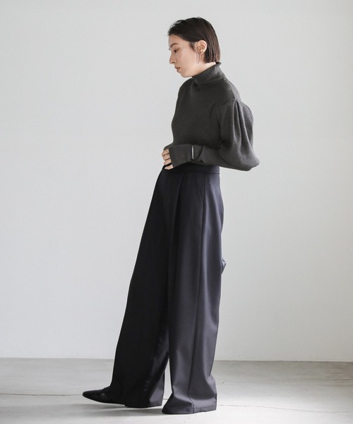 「select MOCA」 タートルネックニット FREE アイボリー レディース_画像8