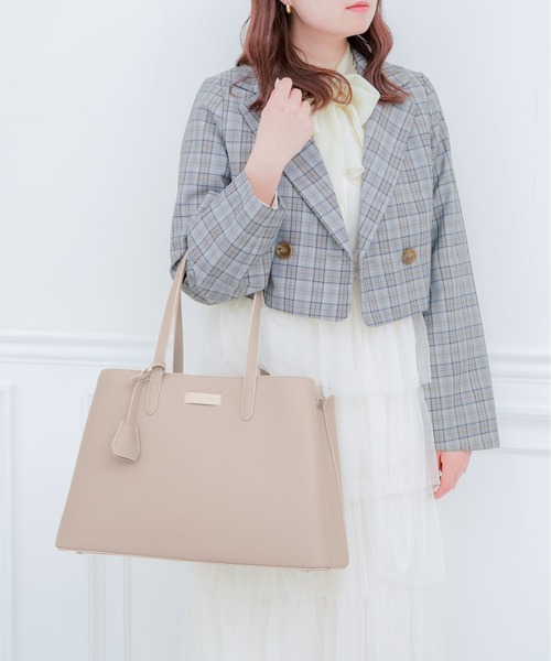 MERCURYDUO（マーキュリーデュオ） トートバッグ 」 ベルトネーム 両