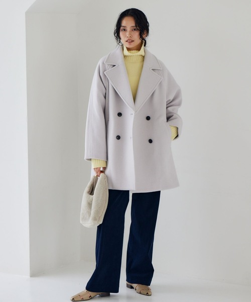 BARNYARDSTORM（バンヤードストーム） ピーコート 1 グレー レディース