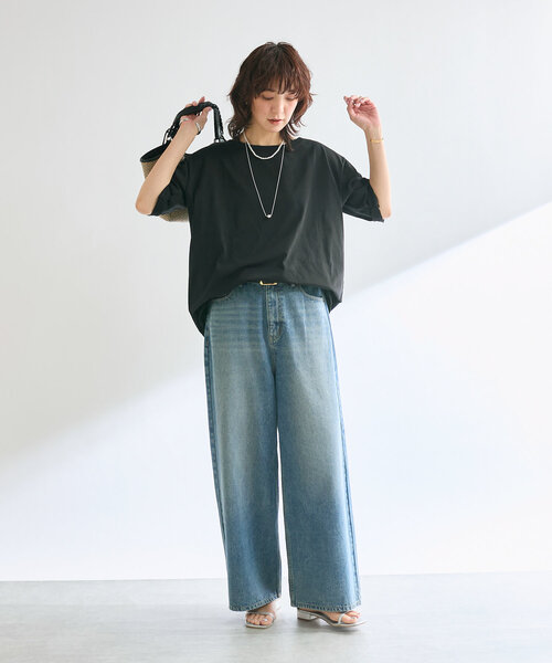tシャツ 「MYSELFbyRD/マイセルフバイリヴドロワ」BIG Tee レディース RIVE DROITE tシャツ 「MYSELFbyRD/マイセルフバイリヴドロワ