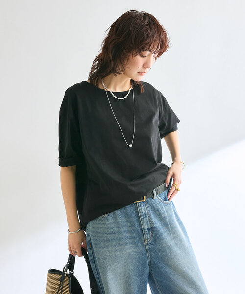 tシャツ 「MYSELFbyRD（マイセルフバイリヴドロワ）」SOFT Tee レディース RIVE DROITE tシャツ 「MYSELFbyRD（マイセルフバイリヴドロワ