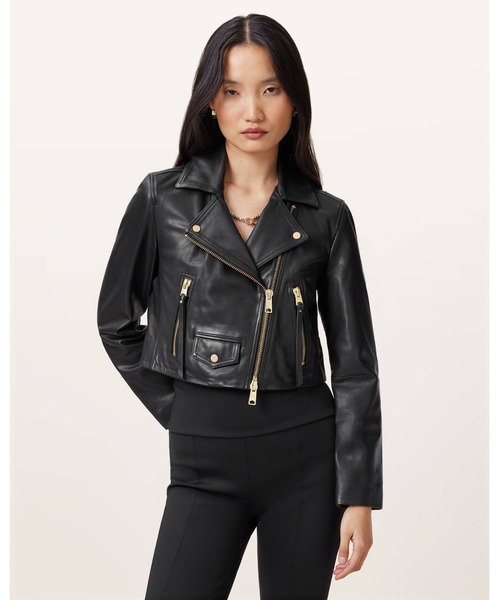ALLSAINTS（オールセインツ） レザージャケット ライダース レディース