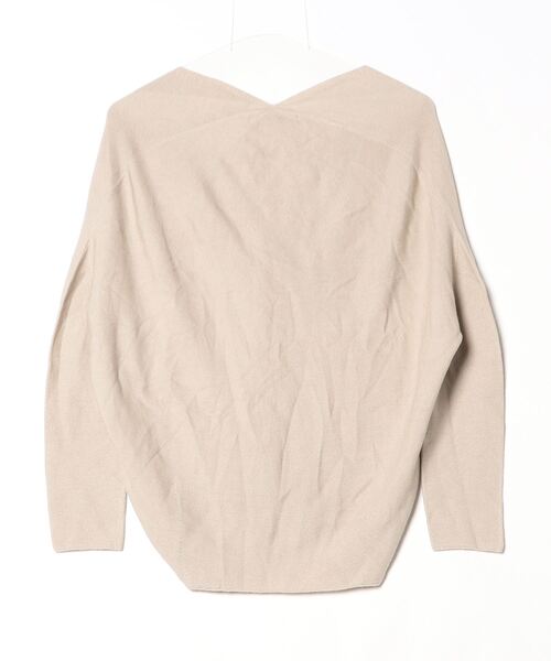 「Liesse」 Vネックニット FREE ベージュ レディース_画像2