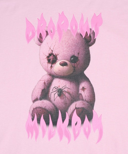 MILKBOY くまビッグT MILKBOY - MILKBOY NEVER SAY NEVER くまBIG Tシャツ XLの通販 by rin