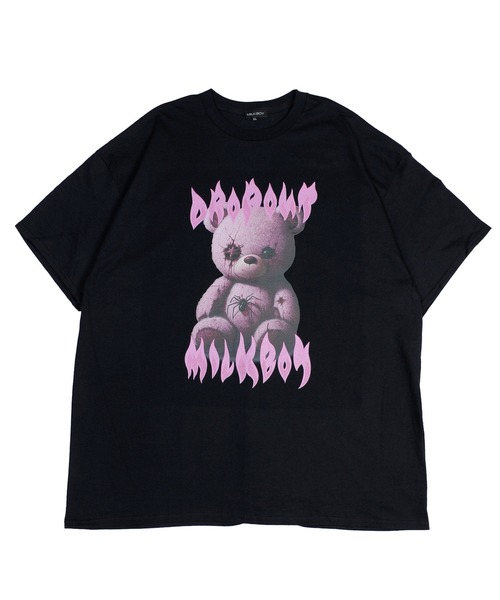 MILKBOY くま BIG Tシャツ MILKBOY - MILKBOY NEVER SAY NEVER くまBIG Tシャツ XLの通販 by rin