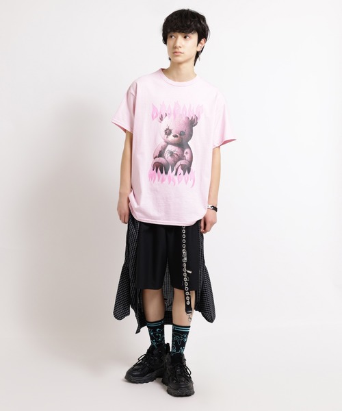 MILKBOY☆クマBIGTシャツ MILKBOY - MILKBOY NEVER SAY NEVER くまBIG Tシャツ XLの通販 by rin