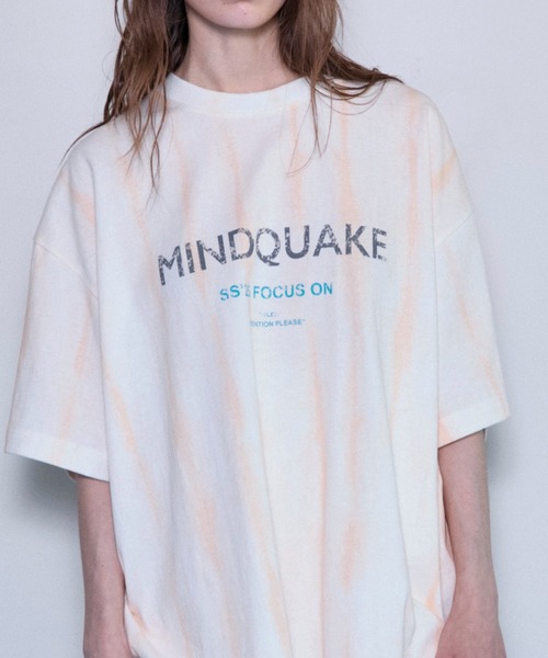 MAISON SPECIAL tシャツ MINDQUAKE Logo Oversized T-shirt