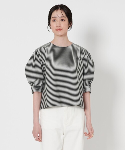 tシャツ コクーンスリーブ ボーダー Tシャツ レディース UNITED ARROWS tシャツ コクーンスリーブ ボーダー Tシャツ