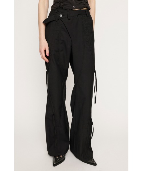 SLY パンツ SLY スラックス パンツ ANGRID WAIST BELT PT アングリッド