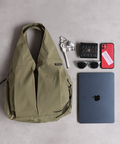 sakishimatokyo トートバッグ 「大容量/A4サイズ対応」ナイロントート