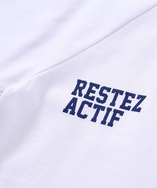 【BLANC】異素材切り替え半袖Tシャツ ラグスタイル LUXSTYLE 異素材切り替え半袖Tシャツ/Tシャツ 半袖