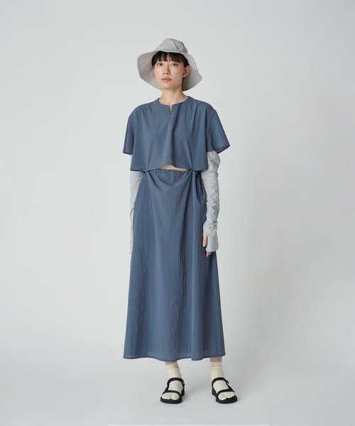 snow peak ワンピース Breathable Quick Dry Dress ロング丈