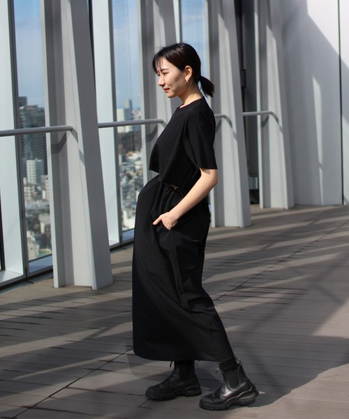 snow peak ワンピース Breathable Quick Dry Dress ロング丈
