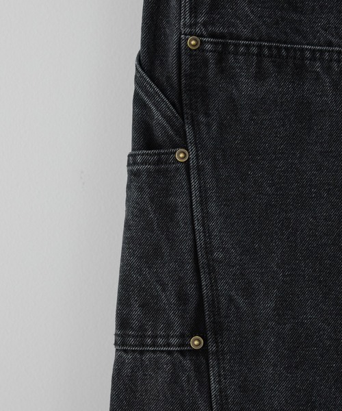 パンツ WYM DOUBLE KNEE CURVED SEEM BAGGY DENIM DOUBLE KNEE CURVED SEEM BAGGY DENIM（デニムパンツ）｜WYM