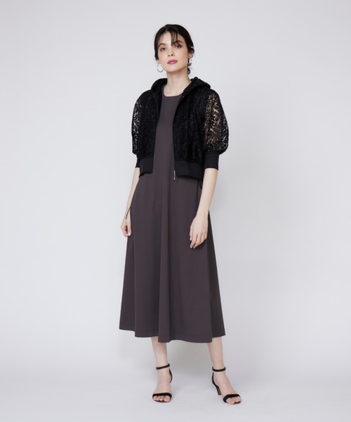 Maglie L 今季新品タグ付き 人気♡レースパーカー　大きいサイズ 17号 Maglie L 今季新品タグ付き 人気♡レースパーカー 大きいサイズ 17号