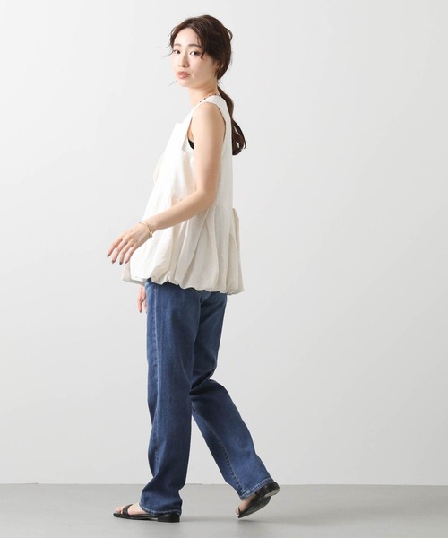 サマー ストレート スラックス 4色 ベーシック パンツ 夏 cr8840 tb1524925_7.jpg