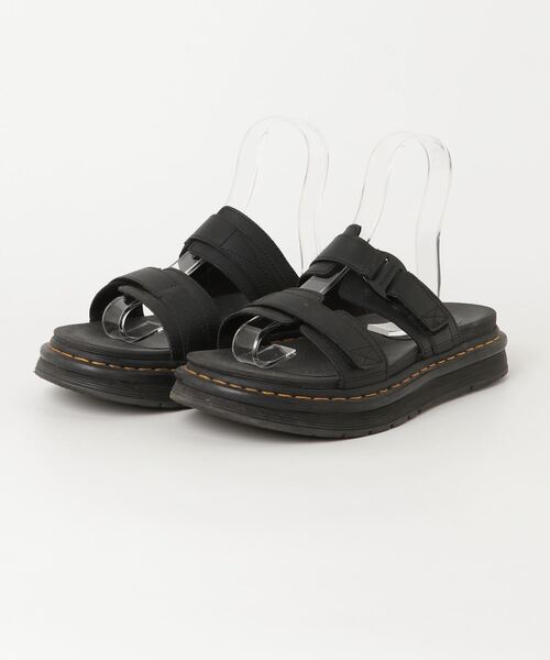 Dr. Martens DAYNEブラック サンダル UK8 MIE DAYNE サンダル（Made in England）(UK5 BLACK): Dr.Martens