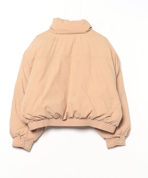 SLY ブルゾン ベージュ SLY（スライ） ブルゾン アウター FRONT ZIP BOXY BZ-BE フロント
