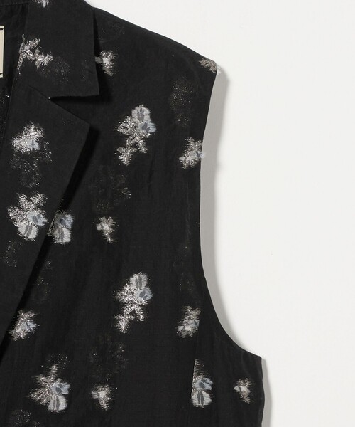 ユナイテッドアローズ シアージャガードジレ UNITED ARROWS ジャケット テーラードジャケット フラワー