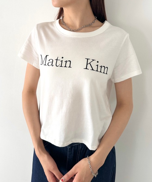USED古着(ユーズドフルギ) MATIN KIM Tシャツ MATIN CUPID レディース FREE 中古 古着 0143 MATIN KIM Tシャツ MATIN CUPID レディース FREE – ブランド古着