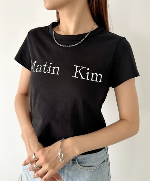☆限定コラボ☆Matin Kim X Coach☆ロゴ クロップド Tシャツ☆ 公式】COACH – コーチ | 【COACH MATIN KIM】ワックスド