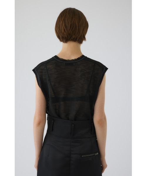 rim.ark Dry touch summer knit vest ブラック RIM.ARK サマーニット ニット セーター Dry touch summer knit vest