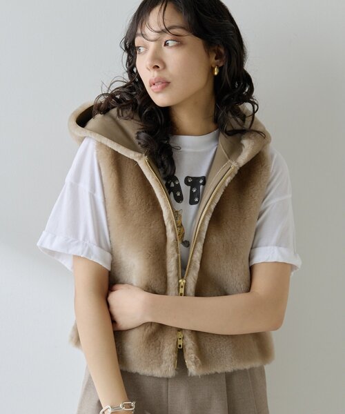 ムートン　取り外し可能フード付き ベスト ムートンベスト入荷！ | マックスフリッツ神戸｜MaxFritz Official Web