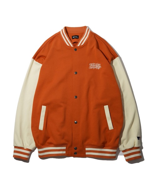 Subciety」 スタジャン SMALL ブラック×ホワイト メンズ subciety 