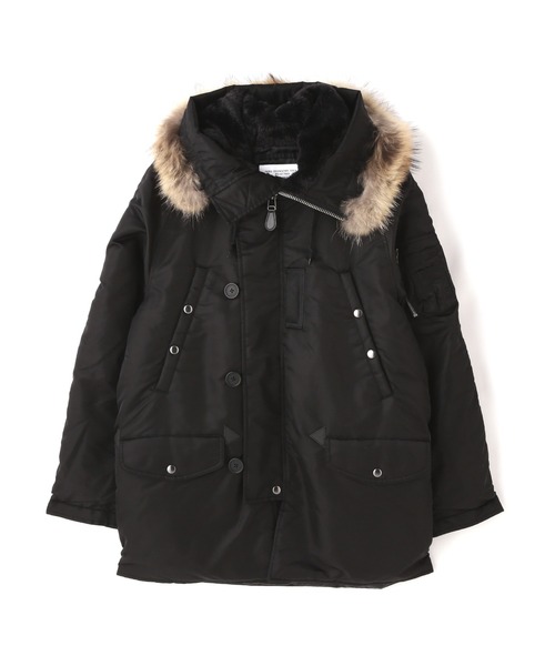 ブルゾン アウター N-3B COMMERCIAL REAL FUR / N-3B コマーシャル リアルファー / AVIREX / アヴィレックスの画像