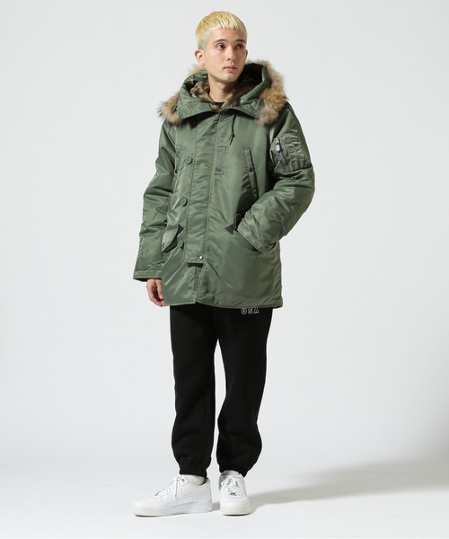 【美品】AVIREX USAF REALFUR N-3B M 楽天市場】