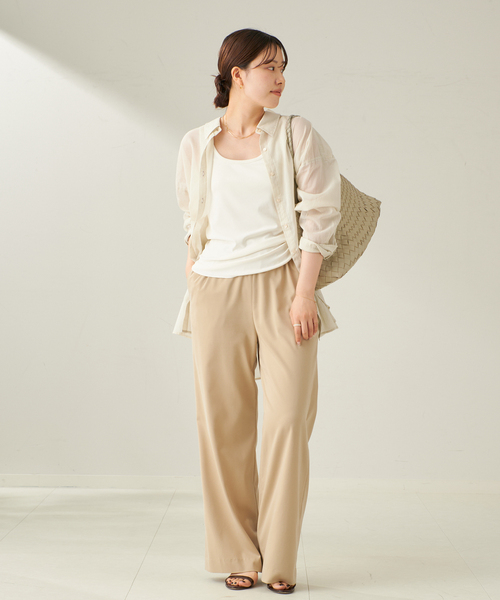 Plage - Plage fluffy シャツ fluffy sheer シャツ（シャツ／ブラウス）｜Plage（プラージュ