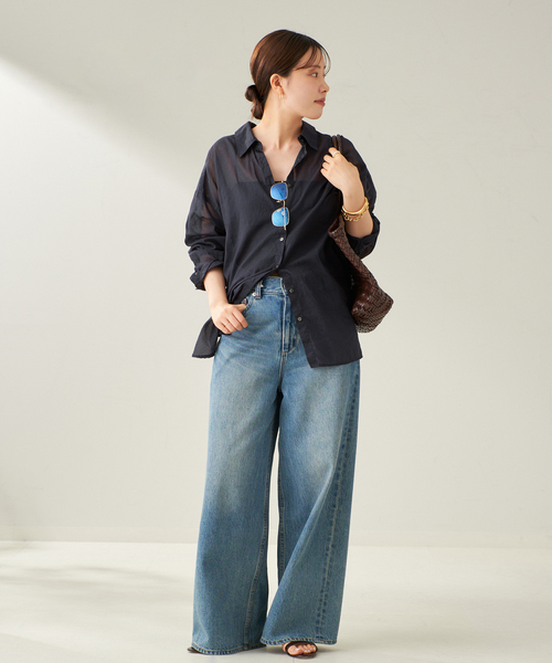 Plage fluffySheerシャツ plage｜fluffy sheer シャツ | Rakuten Fashion(楽天